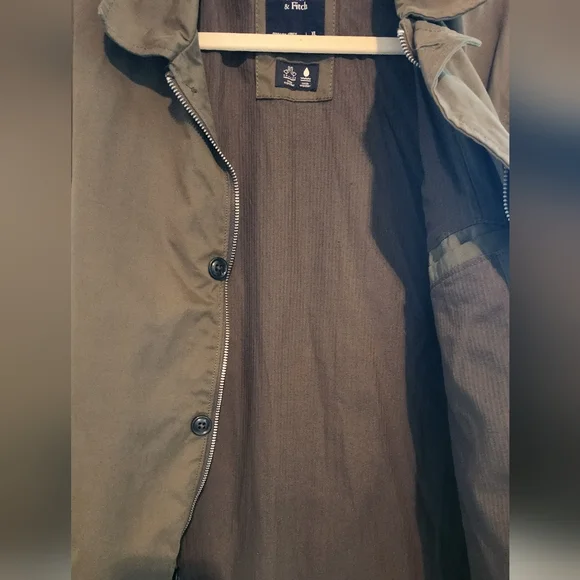 Abercrombie & Fitch Olive Green Jacket